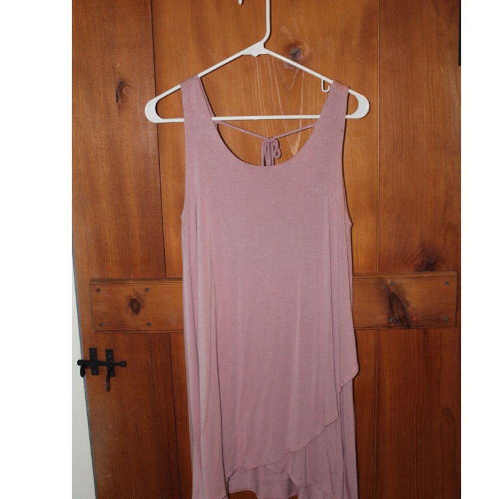 Mauve/Pink Shift Dress